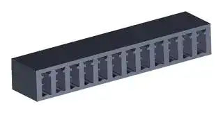 39501-1012: Terminal Block, Header, 3.5 mm, 12 Ways, 8 A, 300 V, Through Hole Vertical