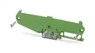 2959696: SIDE ELEMENT W/FOOT, 107.5MM, PA, GREEN