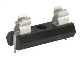 0031.8002: Fuseholder, PCB Mount, Open Design, 16A, 6.3 x 32mm, Screw / Rivet / Through Hole
