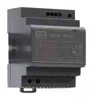 HDR-100-12 — AC/DC DIN Rail Power Supply (PSU), ITE, 1 Output, 85.2 W, 12 VDC, 7.1 A