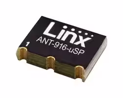 ANT-403-USP-T: RF Antenna, 400 to 406MHz, -8.7dBi, Bluetooth / Zigbee, 50ohm, Linear, SMD