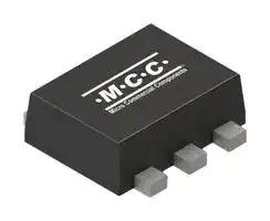SIX3K4N10L-TP: Dual MOSFET, Dual N Channel, 100 V, 200 mA, 3.4 ohm