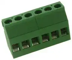 MB422-508MA06: TERMINAL BLOCK EUROSTYLE, 6 POSITION, 24-12AWG