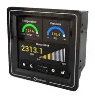 VT-PROC-HV: Process Meter, Touch Screen, Current / DC Voltage, 0 to 20mA/0 to 10V DC/100 to 277VAC, 60 °C