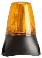 LEDD100-01-01: Beacon, LED, Amber, Continuous, Flashing, 20VDC, 20VAC, IP65, 119mm Height