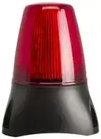 LEDD100-01-02: Beacon, LED, Red, Continuous, Flashing, 20VDC, 20VAC, IP65, 119mm Height