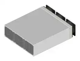 LA HLV 3 400 230: Fan / Force Cooled Heat Sink, 230 VAC, 0.019 K/W, 115 mm, 387 mm, 400 mm, 160 m³/h, 47 dBA