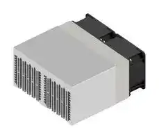 LA V 10 100 230: Fan / Force Cooled Heat Sink, 230 VAC, 0.062 K/W, 83 mm, 160 mm, 100 mm, 50 m³/h, 31 dBA