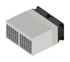 LA V 10 100 24: Fan / Force Cooled Heat Sink, 24 VDC, 0.062 K/W, 83 mm, 160 mm, 100 mm, 80 m³/h, 48 dBA