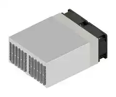 LA V 10 150 24: Fan / Force Cooled Heat Sink, 24 VDC, 0.062 K/W, 83 mm, 160 mm, 150 mm, 80 m³/h, 48 dBA