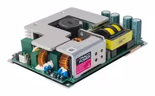 TXO 500-112-J: AC/DC Open Frame Power Supply (PSU), ITE & Industrial, 1 Output, 450W @ 15CFM, 290 W