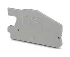 1016697: Accessory, Phoenix PTI Series DIN Rail Terminal Blocks, End Cover, PTI