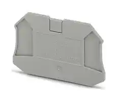 3048852: Accessory, Phoenix UT Series Four-Conductor Universal Terminal Blocks, End Cover, UT
