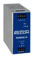 REDIIN480-24: AC/DC DIN Rail Power Supply (PSU), ITE, Household, Industrial & Laboratory Equipment, 1 Output