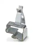 2278076: DIN RAIL HOUSING, W/ FE CONTACT, SILVER