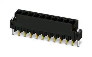 1706629: Terminal Block, Header, 2.54 mm, 4 Ways, 6 A, 160 V, Through Hole Vertical