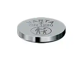 6220401501: Battery, 3 V, 1220, Lithium Manganese Dioxide, 35 mAh, Pressure Contact, 1