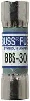 BBS-3: Fuse, Industrial / Power, BBS, 3 A, 600 VAC, 10mm x 35mm, 13/32