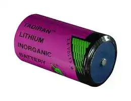 TLH-5930/P: Battery, 3.6 V, D, Lithium Thionyl Chloride, 17 Ah, PCB Pins, 32.9 mm