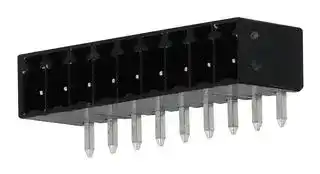 39502-1009: Terminal Block, Header, 3.5 mm, 9 Ways, 8 A, 300 V, Through Hole Right Angle