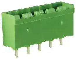 CTB9309/5: Terminal Block, Header, 5.08 mm, 5 Ways, Through Hole Vertical