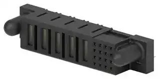 6450551-9 .: Connector, MULTI-BEAM XL, 21 Contacts, Receptacle, Press Fit, 4 Rows
