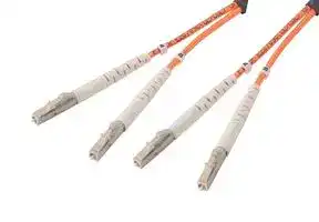 FODLC50-02: Fibre Optic Cable, Multimode, 2 Fibres, 50µm/125µmDia, LC-LC Duplex, 2m