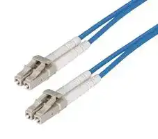 FODLC50-BL-10: Fibre Optic Cable, Multimode, 2 Fibres, 50µm/125µmDia, LC-LC Duplex, 10m