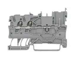 2020-1301: DIN Rail Mount Terminal Block, 2 Ways, 24 AWG, 16 AWG, 1 mm², Push In, 13.5 A