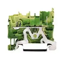 2022-1207: DIN Rail Mount Terminal Block, 1 Ways, 22 AWG, 12 AWG, 2.5 mm², Push In