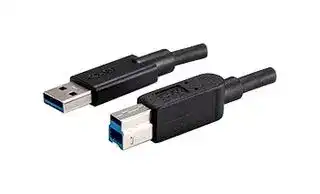 CBL-UA3-UB3-05BP: CABLE USB TYPE A 3.0 TO 500 MM BLACK PVC