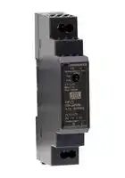 HDR-15-12: AC/DC DIN Rail Power Supply (PSU), Ultra Slim, ITE, 1 Output, 15 W, 12 VDC, 1.25 A