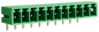 CTBP93HE/11: Terminal Block, Closed Ended, Header, 3.81 mm, 11 Ways, Through Hole Right Angle