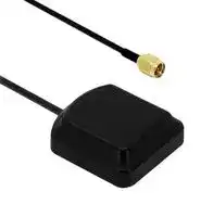 ALPHA4A/1M/SMAM/S/S/26: Antenna Patch, Adhesive, GPS, 1.574 GHz to 1.576 GHz, 26 dB, SMA