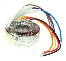 VTX-146-015-206: Toroidal Transformer, Open Style, 15 VA, 115V, 230V, 2 x 6V, Dual Primary, Dual Secondary, Open
