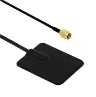 ALPHA16/1M/SMAM/S/RP/17: Plate Antenna, Adhesive, Bluetooth, WiFi, WLAN, Zigbee, 2.4 GHz to 2.5 GHz, 2 dBi, SMA
