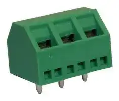 CTBP3008/3: Wire-To-Board Terminal Block, 5.08 mm, 3 Ways, 26 AWG, 14 AWG, 2.08 mm², Screw