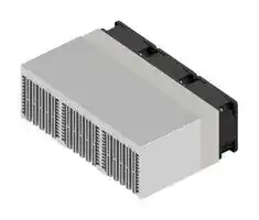 LA V 11 100 24: Fan / Force Cooled Heat Sink, 24 VDC, 0.046 K/W, 83 mm, 240 mm, 100 mm, 80 m³/h, 48 dBA