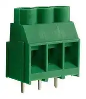 CTBP04VY/3: Wire-To-Board Terminal Block, 6.35 mm, 3 Ways, 26 AWG, 10 AWG, 4 mm², Screw