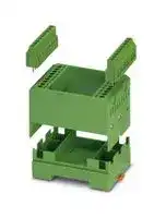2940045: ELECTRONIC HOUSING SET, 18POS, PC, GREEN