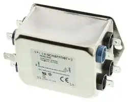 FN355-20-06.: POWER LINE FILTER, 3-PH+NEUTRAL