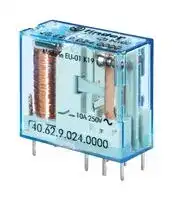 40.62.7.006.0000: Power Relay, DPDT, 6 VDC, 10 A, 40 Series, Through Hole, Non Latching
