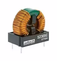 52106C: Choke, Common Mode, 10 mH, 1.7 A, 25.5 mm L x 16.3 mm W x 31 mm H