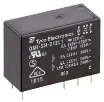 OMI-SH-109LM,095: General Purpose Relay, OMI Series, Power, Non Latching, SPST-NO, 9 VDC, 10 A
