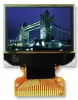 MCOT096064AZ-RGBM: Graphic OLED, 96 x 64, RGB, 2.8V, Parallel, SPI, 25.7mm x 22.2mm, -30 °C