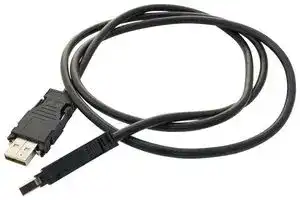 2083112-5: USB Cable, Type A Plug to Type A Plug, 5 m, 16.4 ft, USB 2.0, Black