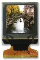 MCOT096096AY-RGBM: Graphic OLED, 96 x 96, RGB, 2.8V, Parallel, SPI, 25.8mm x 26.2mm, -30 °C