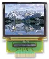 MCOT160128BY-RGBM: Graphic OLED, 160 x 128, RGB, 2.8V, Parallel, SPI, 39.9mm x 34mm, -40 °C