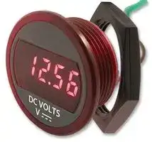 DMR20-10-DCM-R-C: Digital Panel Meter, Self Powered, 4 Digits, DC Voltage, 6V to 75V