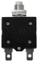 W54-XB1A4A10-10: THERMAL CKT BREAKER, 1P, 10A/250V, PANEL